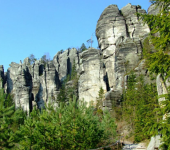 Teplickie Skaly - górski krajobraz