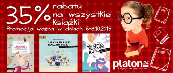 35% rabatu na wszystkie książki w księgarni Platon24!