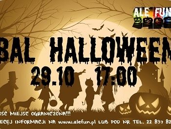 Bal Halloween z Ale Fun CH Fort Wola