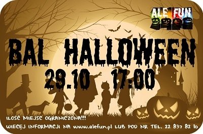 Bal Halloween z Ale Fun CH Fort Wola