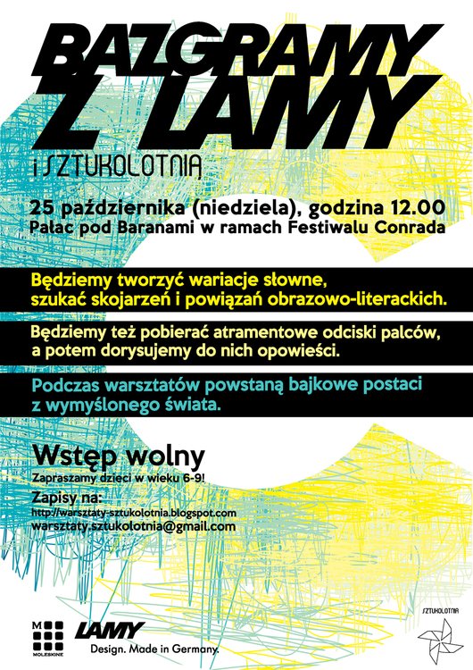Bazgramy z LAMY podczas conradfestival.pl