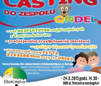 CASTING do zespołu QNDEL