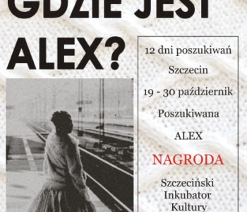 Gdzie jest Alex? – październikowa gra uliczna z tkaniną w roli głównej. Szczecin