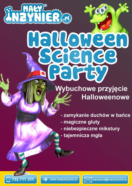 Halloween Science Party w Twojej szkole!