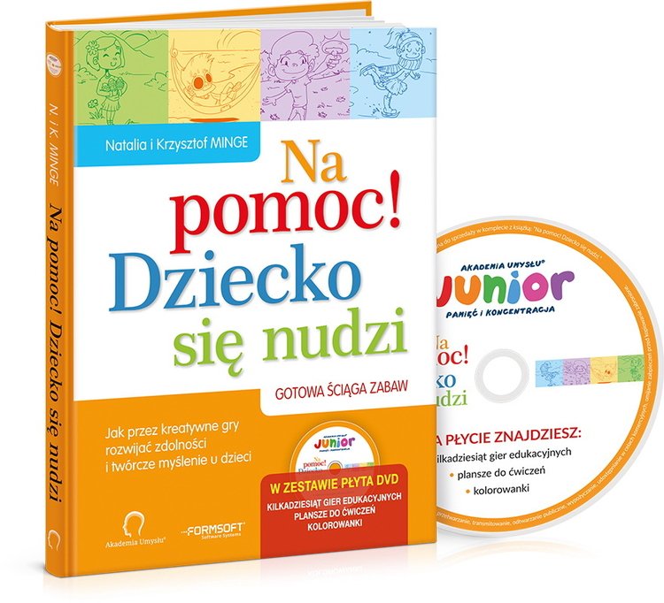 Na pomoc! Dziecko się nudzi + płyta DVD