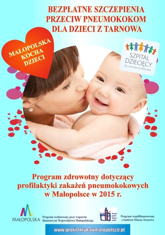 Program zdrowotny dotyczący profilaktyki zakażeń pneumokokowych realizowany przez Miasto Tarnów