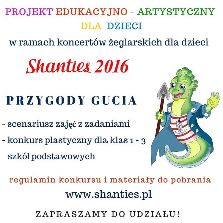 Projekt  edukacyjno-artystyczny dla klas 1 – 3