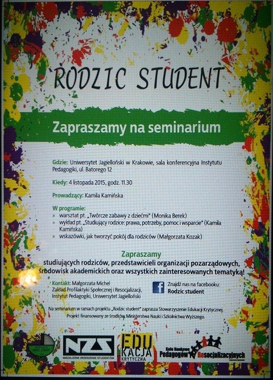 Seminarium Rodzic Student
