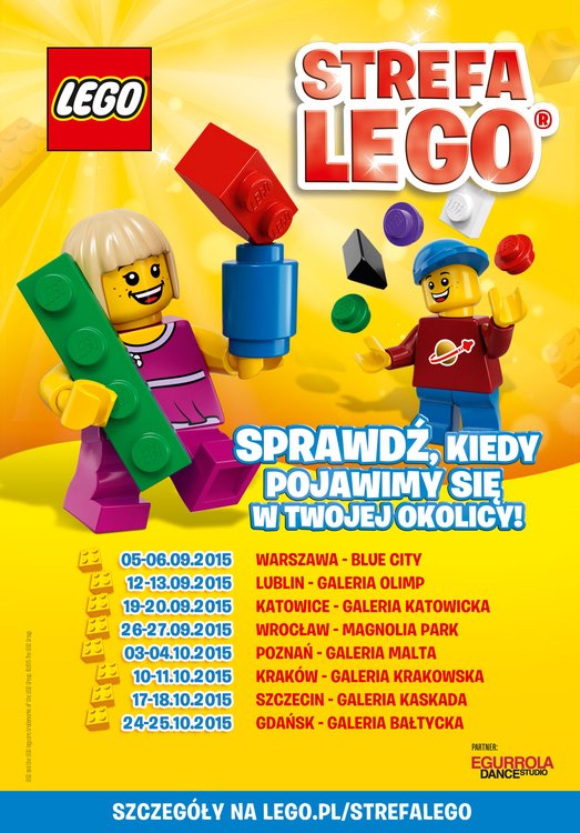 Strefa LEGO w Galerii Krakowskiej