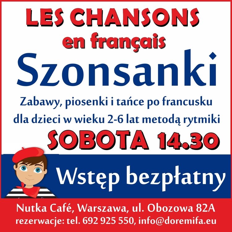 Szonsanki – bezpłatne zajęcia pokazowe