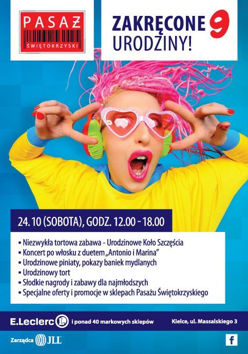 Zakręcone urodziny w Pasażu Świętokrzyskim! Kielce