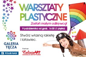 Zostań małym odkrywcą – bezpłatne warsztaty plastyczne w Tęczy Kalisz!