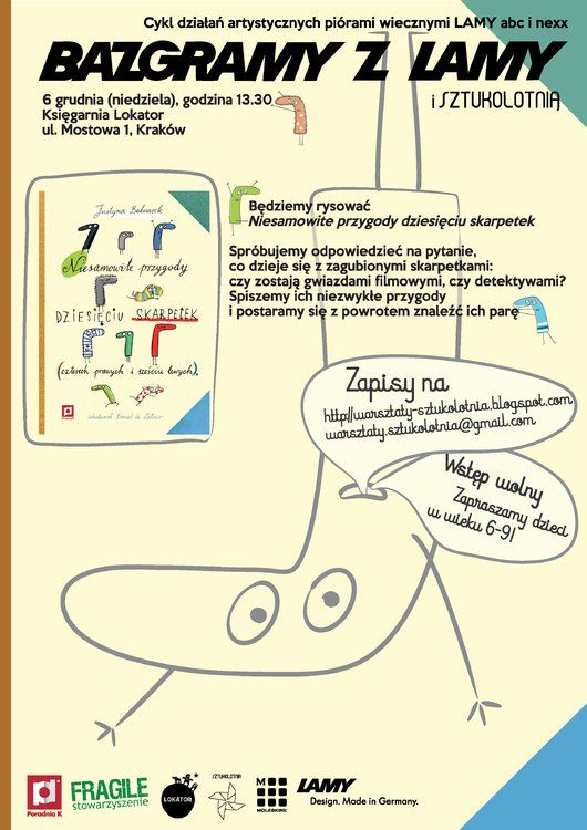 Bazgramy z LAMY. Co się kryje w skarpetce?