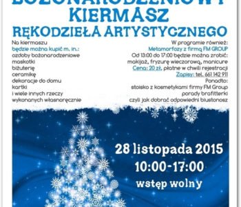 Bożonarodzeniowy Kiermasz Rękodzieła Artystycznego