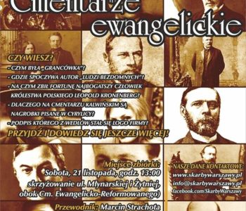 Cmentarze ewangelickie – spacer z przewodnikiem!