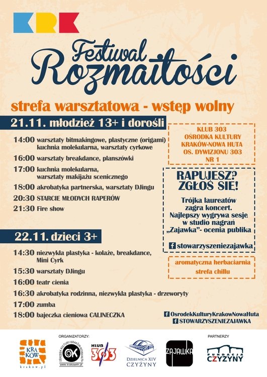 Festiwal Rozmaitości w Klubie 303