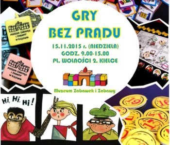 Gry bez prądu pod patronatem gry Tytus, Romek i A’Tomek – Kielce