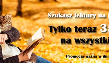 Jesienna promocja cenowa – 35% rabatu na wszystkie książki!