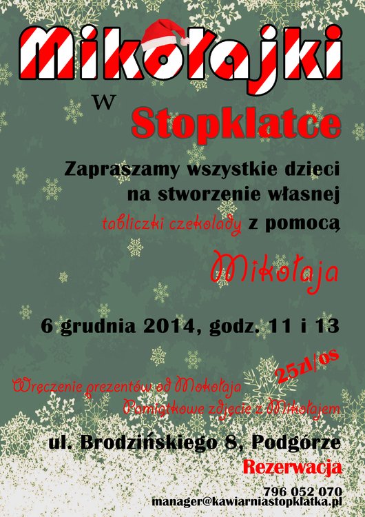 Mikołajki w Stopklatce!