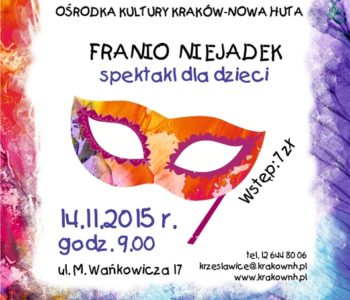 Sobota z Ośrodkiem Kultury Kraków-Nowa Huta