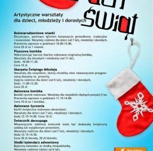 Warsztaty: Zapach Świąt