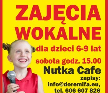 Zajęcia wokalne dla dzieci w wieku 6-9 lat