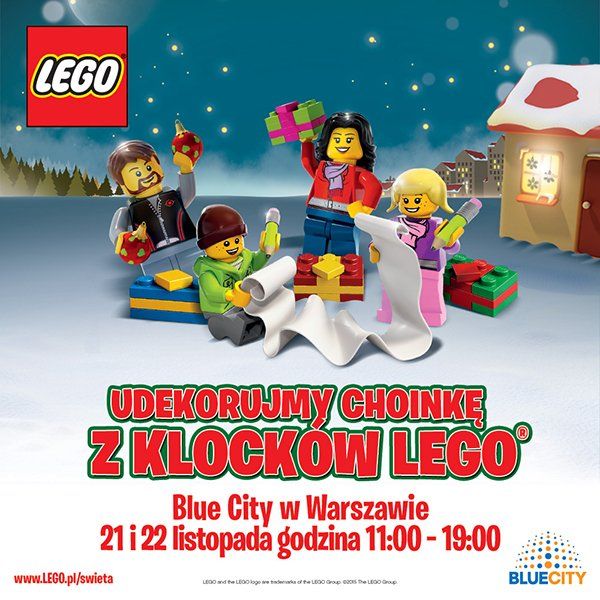 Zbuduj wielką choinkę LEGO