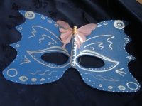 Karnawałowa maska motyl