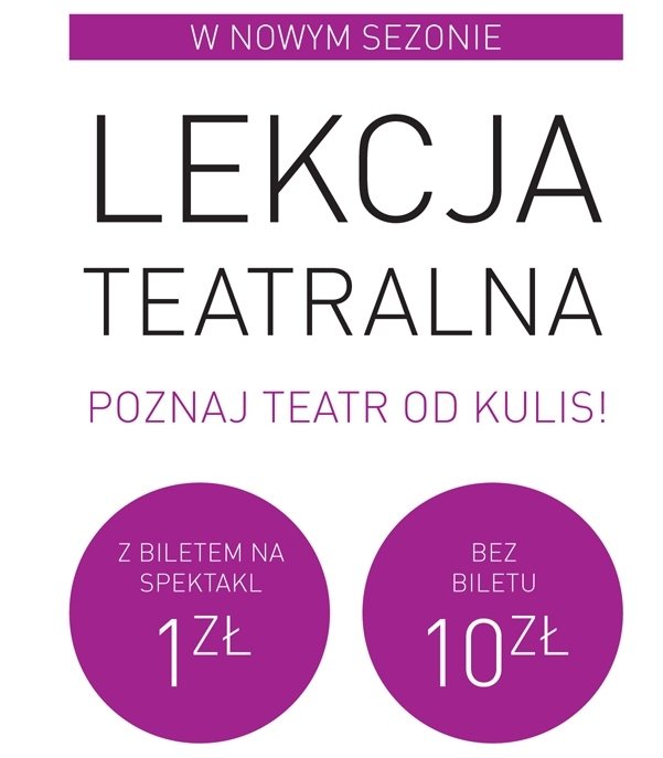 poznaj Teatr Dramatyczny od kulis!