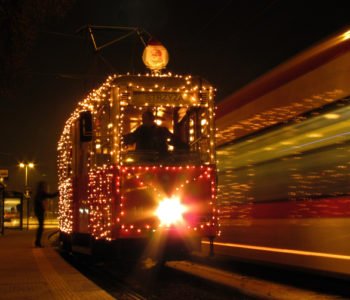 Christmas Tram w Gdańsku