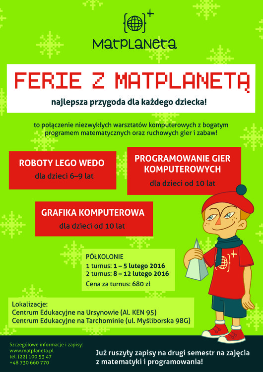 Ferie z Matplanetą