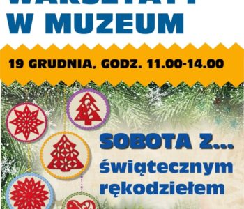 Sobota z& świątecznym rękodziełem