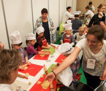 Strefa dzieci na Terra Madre Slow Food Festival Central Europe