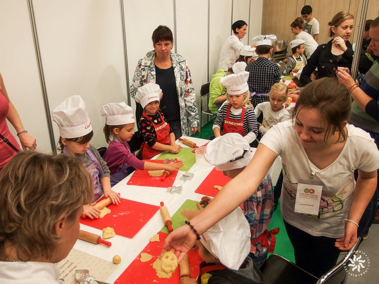 Strefa dzieci na Terra Madre Slow Food Festival Central Europe