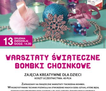 Warsztaty świąteczne dla dzieci