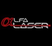 alfa laser game logo