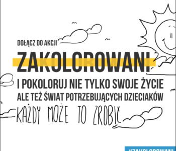 Album z kolorowankami pomoże wesprzeć niewidome dzieci