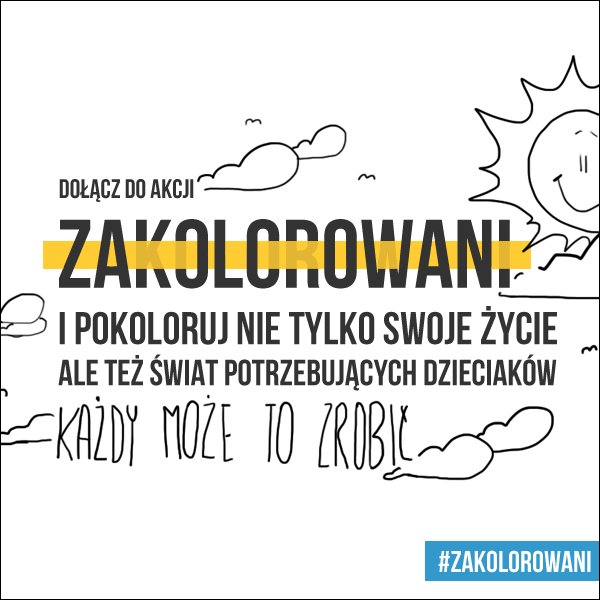 Album z kolorowankami pomoże wesprzeć niewidome dzieci