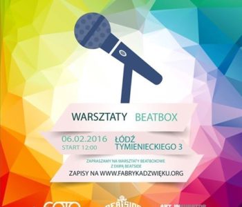 Bezpłatne warsztaty beatboxowe