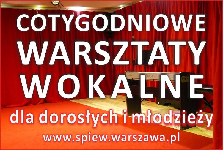 Cotygodniowe Warsztaty Wokalne