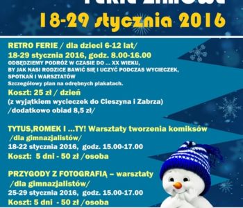Ferie zimowe dla dzieci i młodzieży w Klubie Kultury Mydlniki