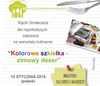 Kolorowe szkiełka: zimowy deser