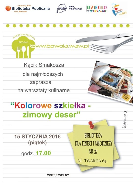 Kolorowe szkiełka: zimowy deser