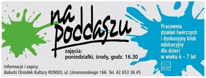 Na poddaszu – zajęcia integracyjne dla najmłodszych