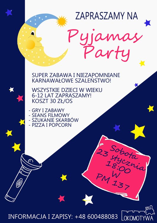 Pyjamas Party w Lokomotywie