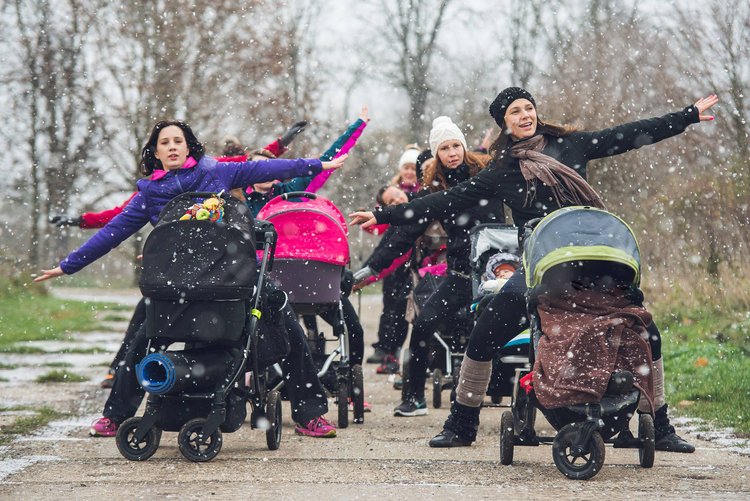 Rusz się zimą z ByggyGym! Bezpłatny trening dla mam z dziećmi w wózkach