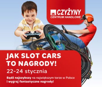 SLOT CARS w Centrum Handlowym CZYŻYNY