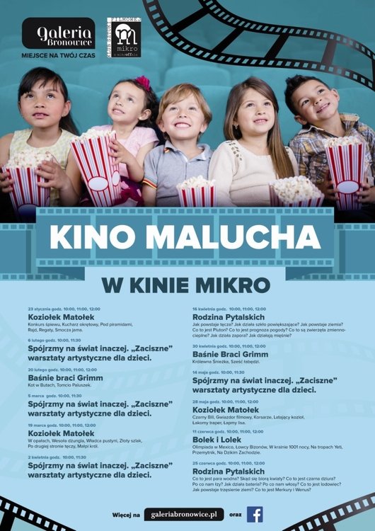 Warsztaty Zaciszne – Kino Mikro w Galerii Bronowice