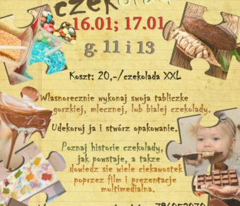 Warsztaty czekoladowe dla dzieci z Okazji Dnia Babci i Dziadka!