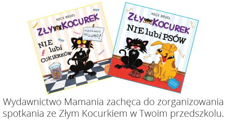 Zaproś Złego Kocurka do przedszkola